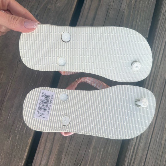 HAVAIANAS Pink Vacation Sandals Size 3 - Picture 4 of 4